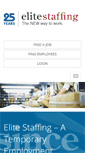Mobile Screenshot of elitestaffinginc.com